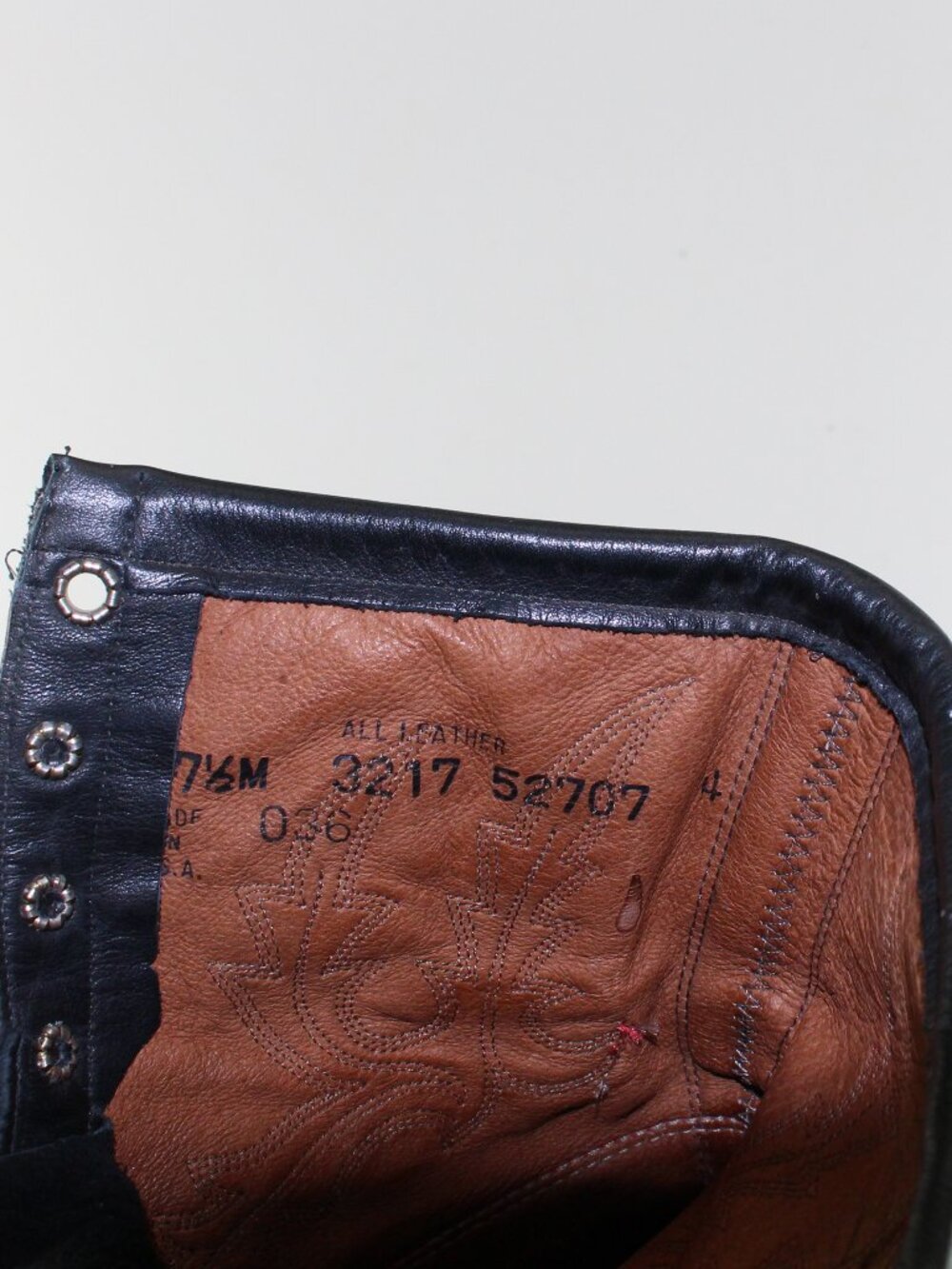 Vintage Rocky Mountain USA Kiltie Western Boots (7.5 US) - Picture 11 of 11